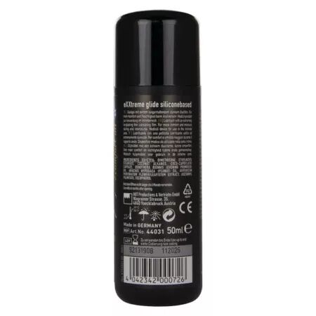 HOT - LUBRIFIANT &Agrave; BASE DE SILICONE EXTR&Ecirc;ME GLIDE + HUILE DE CONFORT A+ 50 ML