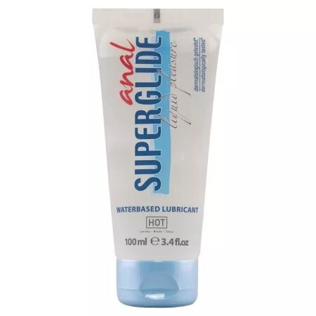 HOT - ANAL SUPERGLIDE LIQUID PLEASURE LUBRIFIANT &Agrave; BASE D'EAU 100 ML