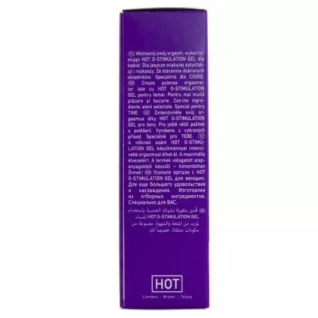 HOT - GEL STIMULANT L'ORGASME POUR FEMMES 15 ML