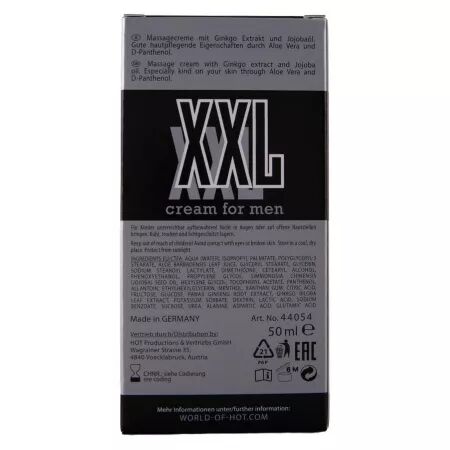 HOT - CR&Egrave;ME XXL POUR HOMMES 50 ML