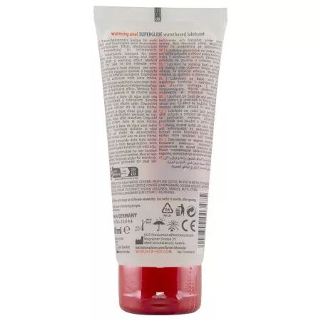 HOT - LIQUIDE CHAUFFANT POUR PLAISIR ANAL SUPERGLIDE 100 ML