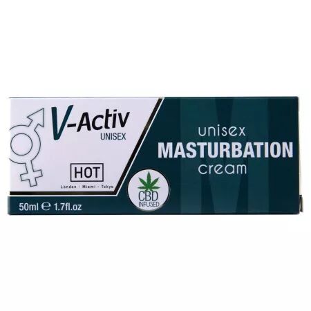 HOT - CR&Egrave;ME DE MASTURBATION CHAUDE AU CBD UNISEXE 100 ML