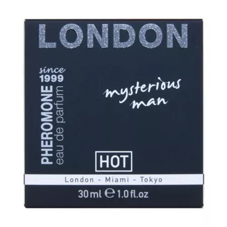 HOT - PARFUM AUX PH&Eacute;ROMONES LONDON MYSTERIOUS MAN 30 ML