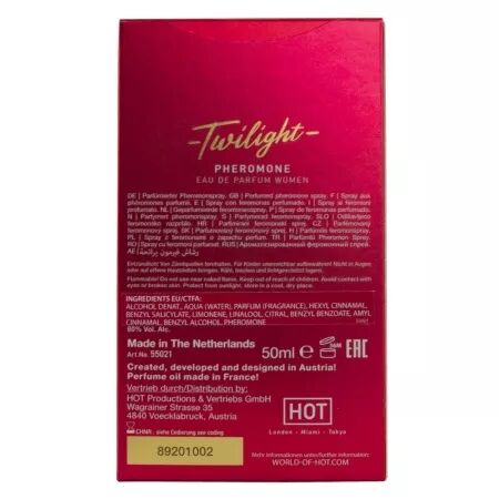HOT - PARFUM PHEROMONE TWILIGHT POUR FEMME 50 ML