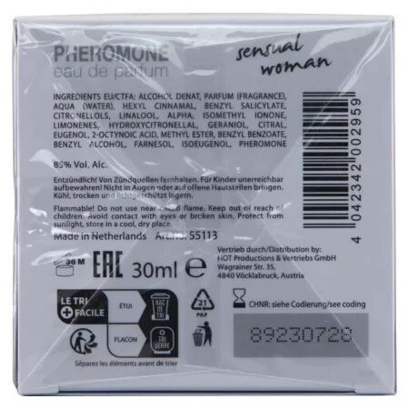 HOT - PARFUM AUX PH&Eacute;ROMONES TOKYO SENSUAL WOMAN 30 ML