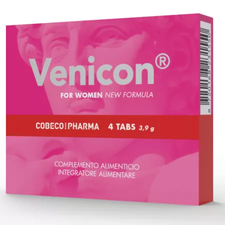 COBECO - VENICON SUPPL&Eacute;MENT LIBIDO F&Eacute;MININ 4 CAPSULES