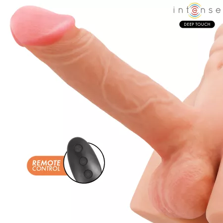 INTENSE DEEP TOUCH - TORSE RICHIE AVEC ANUS ET GODEMICHET R&Eacute;ALISTE AVEC T&Eacute;L&Eacute;COMMANDE DE POUSSE ET DE VIBRATION 4,7 KG
