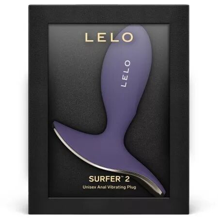 LELO - SURFER 2 PLUG VIBRANT ANAL UNISEXE CYBER VIOLET