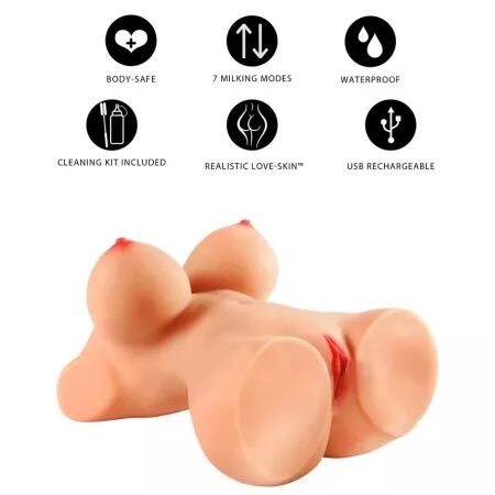 D&Eacute;SIR CACH&Eacute; - TORSE DE CHIENNE TR&Egrave;S EXCIT&Eacute;E, MASTURBATEUR F&Eacute;MININ 10 KG