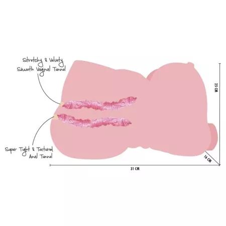 HIDDEN DESIRE - FAT FUCK QUEEN TORSO MASTURBATEUR F&Eacute;MININ 6 KG