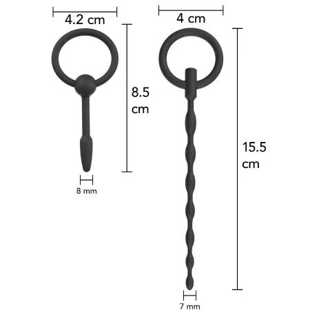 HIDDEN DESIRE - EXTREME STARTER SET DE PLUGS UR&Eacute;TRAUX 2 UNIT&Eacute;S