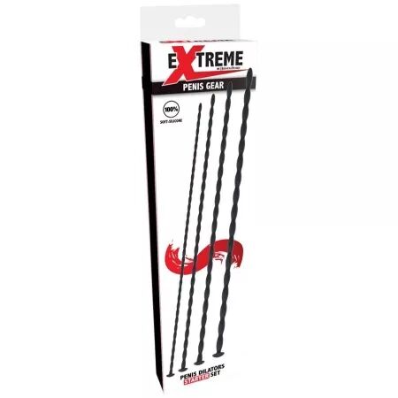 HIDDEN DESIRE - EXTREME STARTER SET DE DILATATEURS UR&Eacute;TRAUX 4 UNIT&Eacute;S