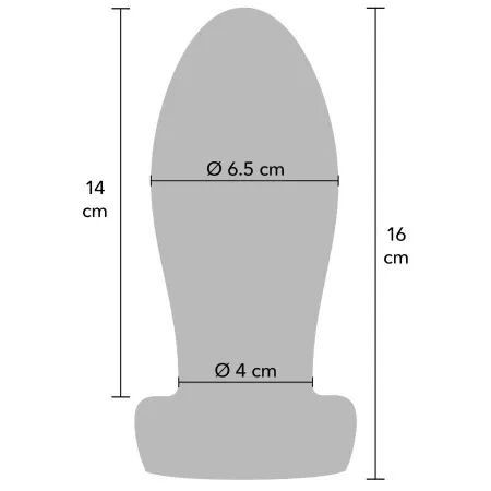 HIDDEN DESIRE - EXTREME HEAVY ANAL STRETCHER PLUG L