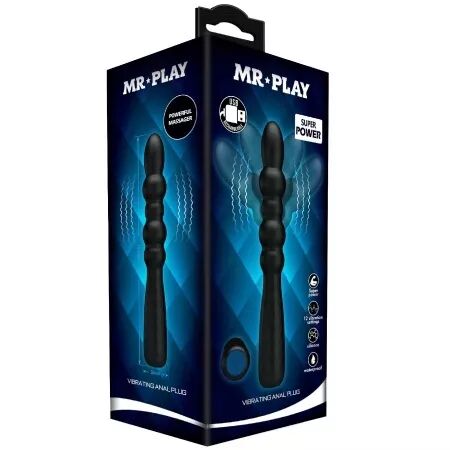 MR PLAY - PLUG ANAL VIBRANT ET FLEXIBLE