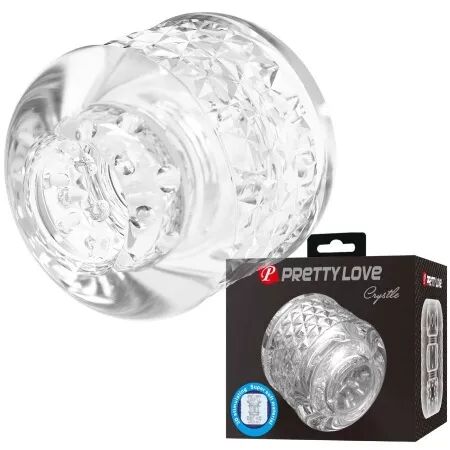 PRETTY LOVE - CRYSTLE MASTURBATEUR &Agrave; DOUBLE ENTR&Eacute;E