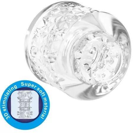 PRETTY LOVE - CRYSTLE MASTURBATEUR &Agrave; DOUBLE ENTR&Eacute;E