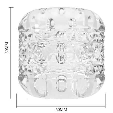 PRETTY LOVE - CRYSTLE MASTURBATEUR &Agrave; DOUBLE ENTR&Eacute;E