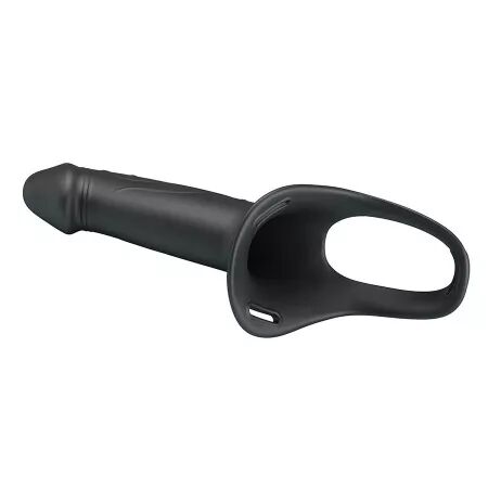 PRETTY LOVE - LANDON BLACK STRAP-ON VIBRANT