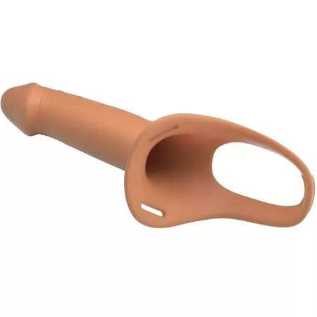 PRETTY LOVE - LANDON LIGHT-SKIN VIBRATING STRAP-ON