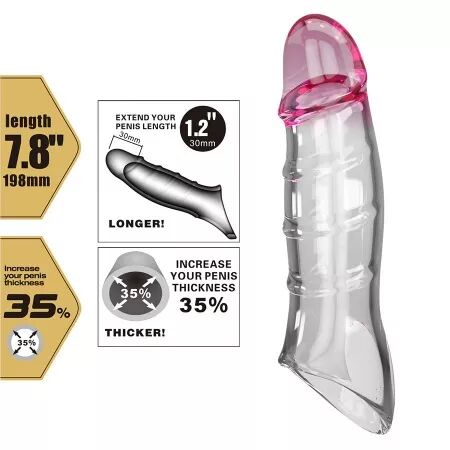 PRETTY LOVE - DARNELL COUVERCLE DE P&Eacute;NIS &Agrave; EFFET TRANSPARENT