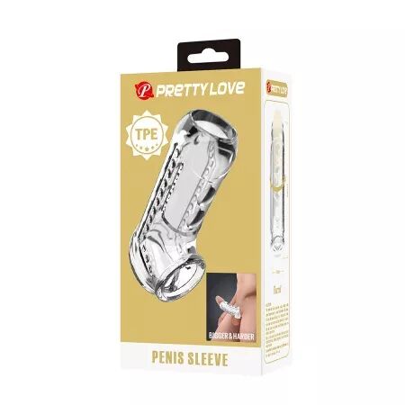 PRETTY LOVE - GAINE P&Eacute;NIENNE TEXTUR&Eacute;E TRANSPARENTE