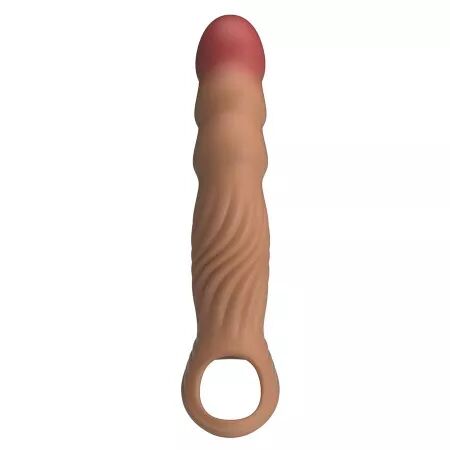 PRETTY LOVE - MANCHON P&Eacute;NIS TEXTUR&Eacute; AVEC VIBRATION ET T&Eacute;L&Eacute;COMMANDE