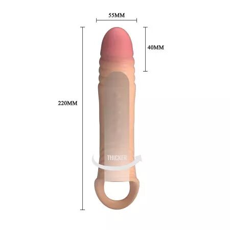 PRETTY LOVE - MANCHON P&Eacute;NIS AVEC VIBRATION INT&Eacute;GR&Eacute;E