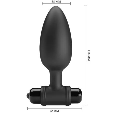 MR PLAY - PLUG ANAL SUPER POWERAVEC VIBRATION