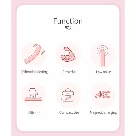 PRETTY LOVE - KISELL VIBRATEUR ROSE POINT G