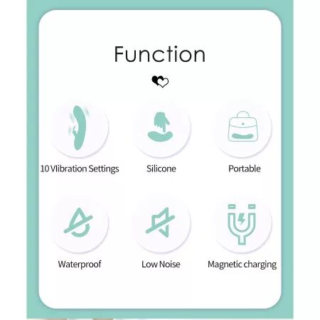 PRETTY LOVE - DJ STICK VIBRATEUR G-SPOT TURQUOISE