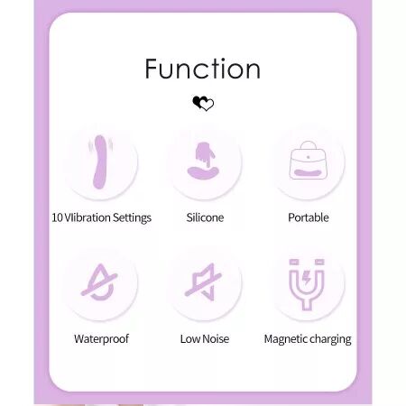 PRETTY LOVE - DJ RABBIT VIBRATEUR POINT G VIOLET