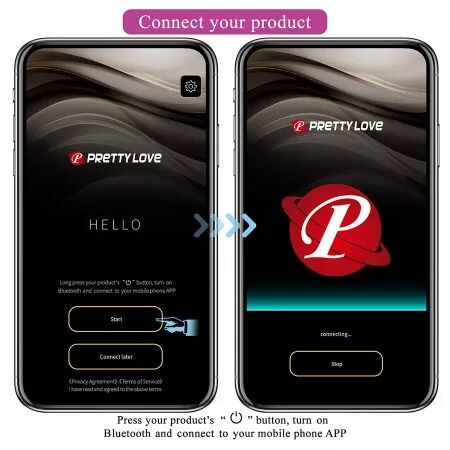 PRETTY LOVE - DORA VIBRATEUR INVISIBLE AVEC APPLICATION GRATUITE