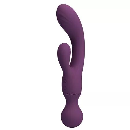 PRETTY LOVE - VIBRATEUR POINT G VIOLET POLYVALENT