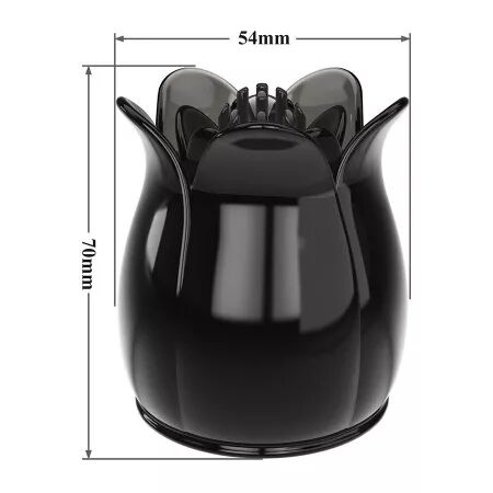 PRETTY LOVE - SECRET GARDEN T&Ecirc;TE DE MASSAGE NOIRE