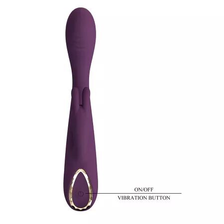 PRETTY LOVE - EMMA VIBRATEUR VIOLET RABBIT AVEC STIMULATEUR