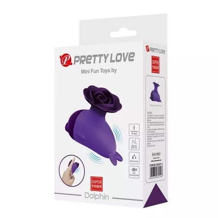PRETTY LOVE - DOLPHIN MINI VIBRATEUR AVEC CLIP