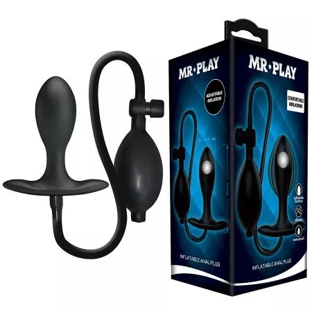 MR PLAY - PLUG ANAL GONFLABLE R&Eacute;GLABLE