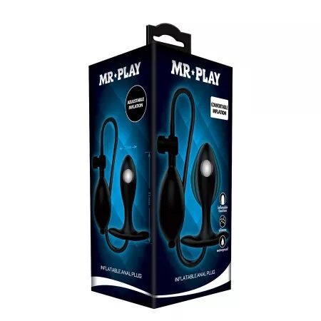 MR PLAY - PLUG ANAL GONFLABLE R&Eacute;GLABLE