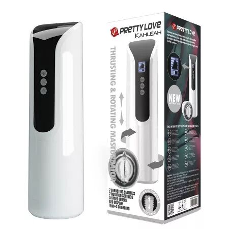 PRETTY LOVE - MASTURBATEUR KAHLEAH AVEC POUSSE ET ROTATION
