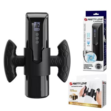 PRETTY LOVE - LARISSA  MASTURBATEUR &Agrave; SUCCION AVEC VIBRATION + SUPPORT