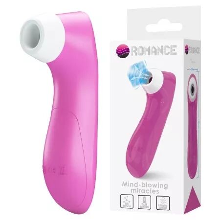 ROMANCE - APPAREIL DE SUCCION CLITORIALE AVEC TECHNOLOGIE DE PULSATION ROSE