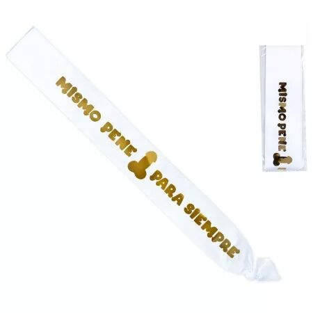 DIABLO PICANTE - METALLIC PENIS WHITE BAND