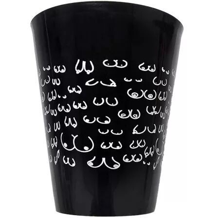 DIABLO PICANTE - TASSE NOIRE 500 ML AVEC SEINS BLANCS