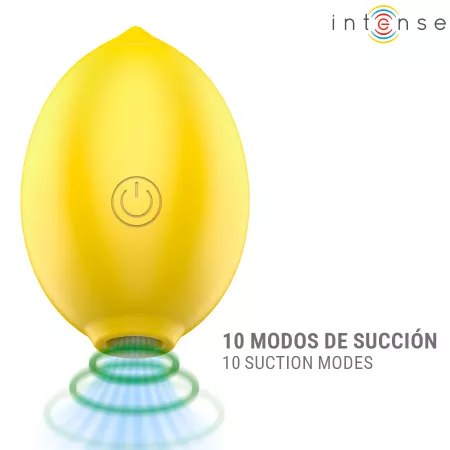INTENSE - MONI STIMULATEUR DE SUCCION CLITORIELLE LEMON