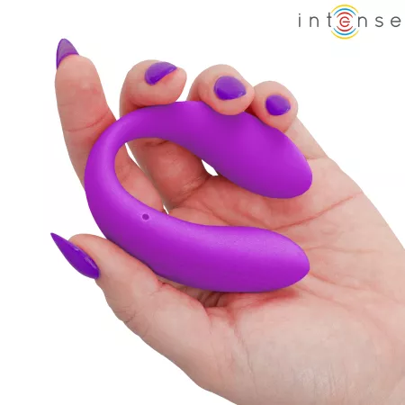 INTENSE - NORA STIMULATEUR &Agrave; PINCE VIBRANTE VIOLET