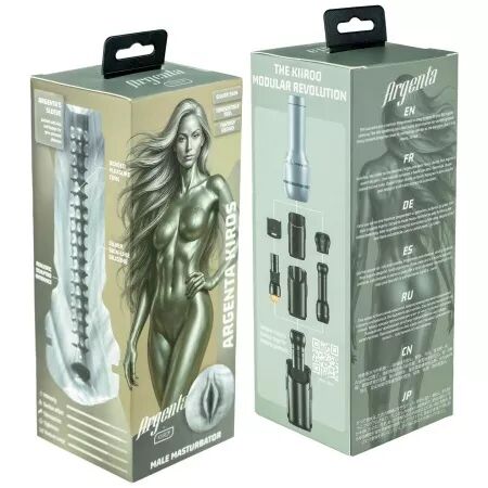 KIIROO - COLLECTION &Eacute;TOILES DE MASTURBATEURS KIROS FEEL ARGENTA