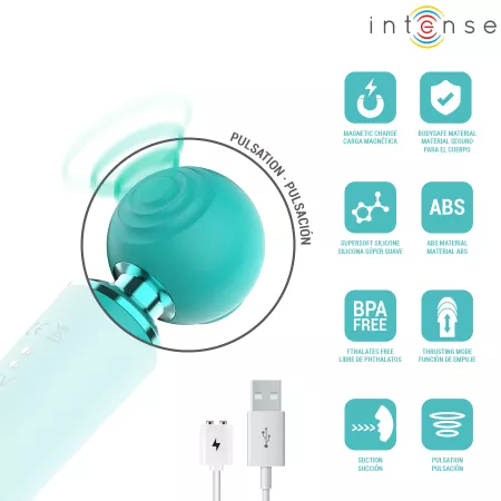 INTENSE - HAMBY STIMULATEUR MULTIFONCTIONNEL &Agrave; SUCCION ET VIBRATION