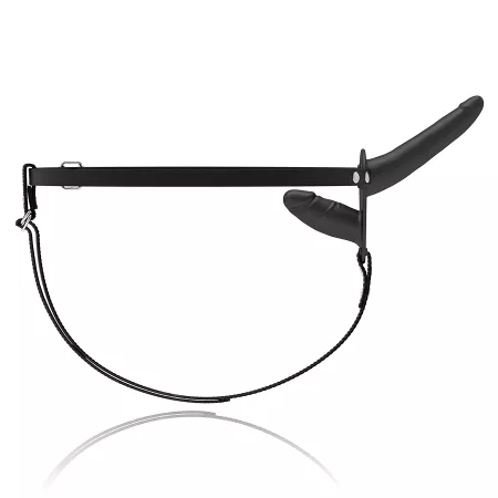 FETISH SUBMISSIVE DOUBLE PENETRIX STRAP-ON BLACK UP