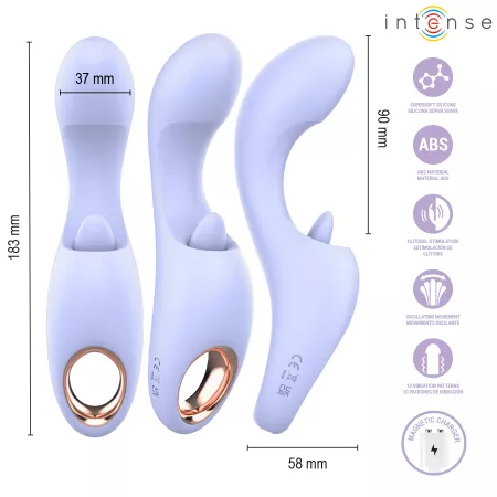 INTENSE - ANYA STIMULATEUR DE VIBRATIONS ET DE MOUVEMENTS MULTIFONCTIONNEL