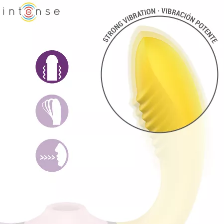 INTENSE - WILLOW STIMULATEUR &Agrave; SUCCION ET VIBRATION 3 EN 1